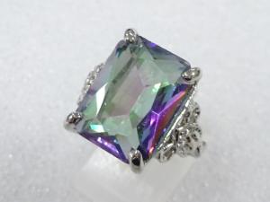 色石　指輪(10.5号)